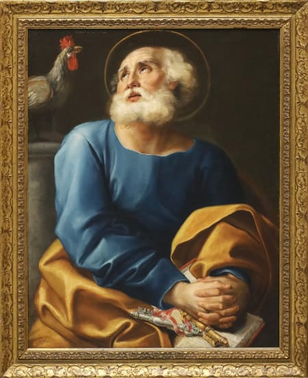 Scuola romana del XVII secolo — San Pietro in pianti